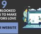 9 Often Overlooked Ways to Make Visitors and Google Love Your Website [Infographic]
